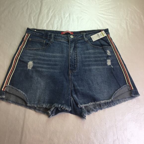 Unionbay Roxie Denim Shorts 1981 Blue size 17 - Picture 3 of 10